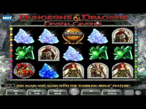 Free Dungeons and Dragons: Crystal Caverns slot machine by IGT gameplay ★ SlotsUp