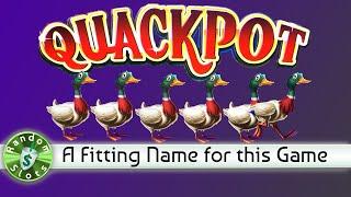 Quackpot slot machine bonus, Quackpot is a fitting name