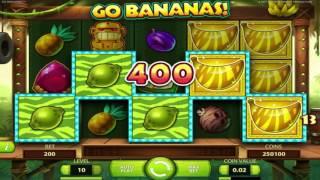 Free Go Bananas Slot by NetEnt Video Preview | HEX