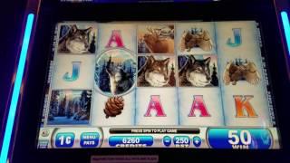 Wolf Bound Slot Machine Bonus Max Bet Small WIn