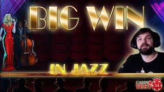 BIG WIN on In Jazz - Endorphina Slot - 2,50€ BET!