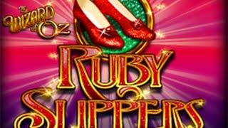 WMS Wizard of Oz Ruby Slippers | Freespins 1 Line | Mega Big Win!