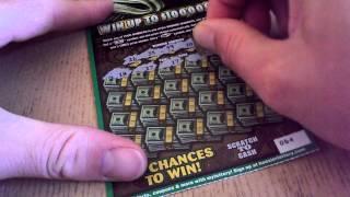 Hoosier Lottery $100,000 Fat Wallet Scratch Off Ticket. Win $1 MILLION FREE This Week!