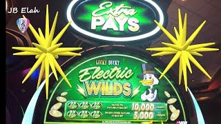 VGT Slots POLAR HIGH ROLLER & LUCKY DUCKY ELECTRIC WILDS Hand Pay High Limits JB Elah Slots Choctaw