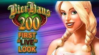 BIER HAUS 200 SLOT!!! - **NEW SLOT** - *First "LIVE" Look* - Slot Machine Bonus