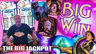• SMALLEST BET • BIGGEST JACKPOT!! • Wizard of Oz Penny Slots WIN! | The Big Jackpot