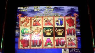 Choy Sun Doa, Aristocrat, slot machine bonus win at Borgata