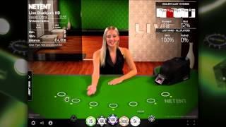 Net Entertainment - Live Casino™ - Live Blackjack Functionality Video