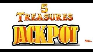 5 Treasures Hand Pay Jackpot 2nd in 15 Minutes!