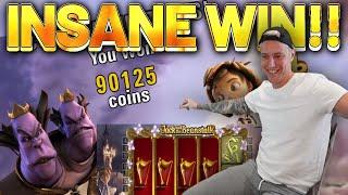INSANE WIN!!! Jack And The Beanstalk BIG WIN - Casino Games from Casinodaddys live stream