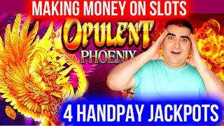 4 HANDPAY JACKPOTS On High Limit Slot Machines | Winning Money At Casino