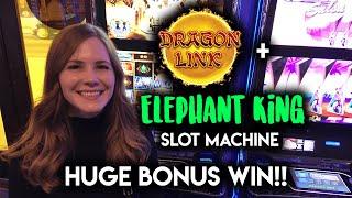 HUGE WIN! First time Trying ELEPHANT KING! MAX BET! BONUSES!!!