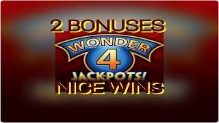 **WONDER 4 JACKPOTS** 2 BONUSES