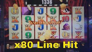 Wicked Winnings III  Line Hit and BUFFALO STAMPEDE Slot Machine Bonus