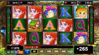 Wonder Tree casino slots - 430 win!