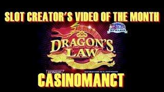 Slot Video Creator's Video of the Month - Dragon's Law - Konami