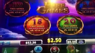 Spielo Wild Unicorn Slot Machine Bonus - Free Spins