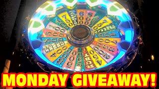 Wheel of Fortune MONDAY GIVEAWAY! Slot Machine Bonus
