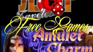 The Amulet & the Charm - Free Games & Retrigger ♠ SlotTraveler ♠