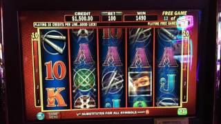Taipan  Bonus Round at $100/pull at Lodge Casino Colorado
