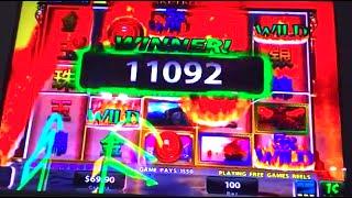 Big Win!!  "FIRE PEARL" Slot Machine Bonus