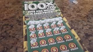 UBER FUN GAMES, PLEASE LIKE HIS PAGE!! $4,000,000 100X THE CASH $20 ILLINOIS LOTTERY SCRATCH OFF!