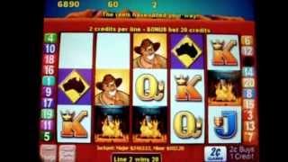 Outback Jack - Free Spins + Big Rock + Winding River 2c