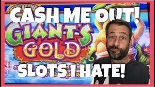 CASH ME OUT ON SLOTS THAT I HATE! I NEVER PLAY THESE GAMES!