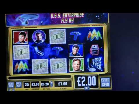 £185 BIG WIN (26 x stake!) on Star Trek™ at Jackpot Party®