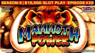 Mammoth Power Slot Machine Max Bet Live Play | SEASON 5 | EPISODE #20