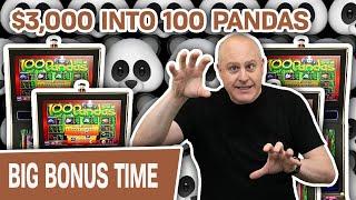 ⋆ Slots ⋆ $3,000 into 100 Pandas Slots ⋆ Slots ⋆ How Many Jackpots Can I Hit? Zero? Five? FIFTY?!??