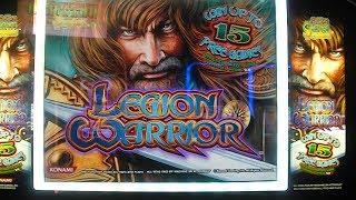 Legion Warrior MAX BET BIG WIN Slot Machine Bonus Round Free Games