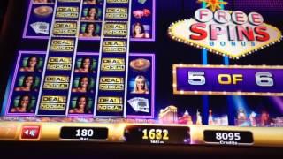 Deal Or No Deal-las Vegas Free Spins Bonus #1 @ Max Bet