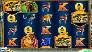 WILD ZEBRA Video Slot Casino Game with a "BIG WIN" FREE SPIN BONUS