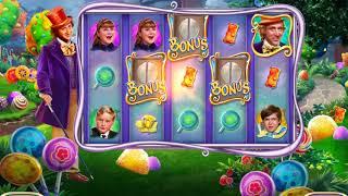 WILLY WONKA Video Slot Casino Game with a WONKA'S WORLD PICK BONUS