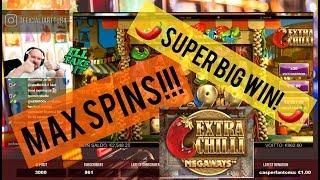 24 Spins!! Super Big Win From Extra Chilli!!