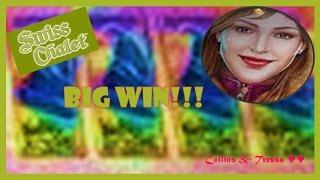 $•BIG WIN•$ •Swiss Chalet • Slot Machine Bonus w/re-triggers •Free Play•