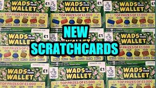 SCRATCHCARDS ..NEW WADS IN YOU WALLET & BURIED TREASURE