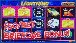 HIGH LIMIT Lightning Link High Stakes ⋆ Slots ⋆️ $50 Bonus Round Slot Machine Casino