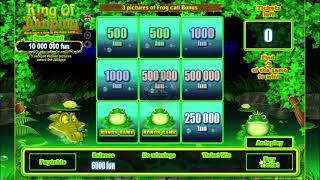 King of Jumping Scratch slot by Belatra Games