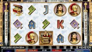 Caesars Treasure Slot (NuWorks) - 33 Freespins - Big Win