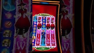 Third Times The Charm They Say? Munchkinland Wizard Of Oz Slot Machine Winning! #shorts