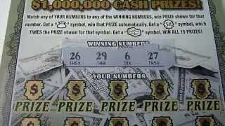 MILLIONAIRE - $5 Illinois Instant Lottery Scratch Off Ticket