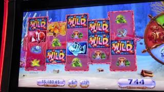 Gold Fish 3 Slot Machine-Redfish Bonus- Demo-WMS
