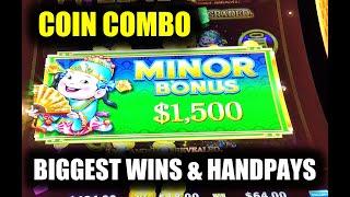 HIGH LIMIT COIN COMBO: BIGGEST WINS AND HANDPAYS