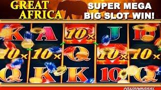 Great Africa Slot  - **SUPER MEGA BIG SLOT WIN** - Slot Machine Bonus