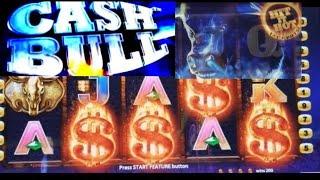 Cash Bull Slot Machine Bonus Won w/ Retriggers !Live Slot Play • NG Slot