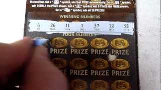 $4,000,000 Gold Bullion - Illinois Instant Lottery $20 scratch off ticket