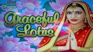 Graceful Lotus Slot - BIG WIN - And Almost the Big One!