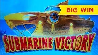 Submarine Victory Slot - BIG WIN - AWESOME BONUS!